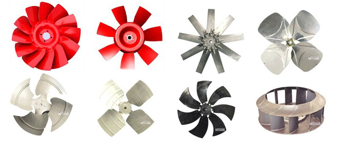 風(fēng)機(jī)配件:風(fēng)機(jī)葉輪展示